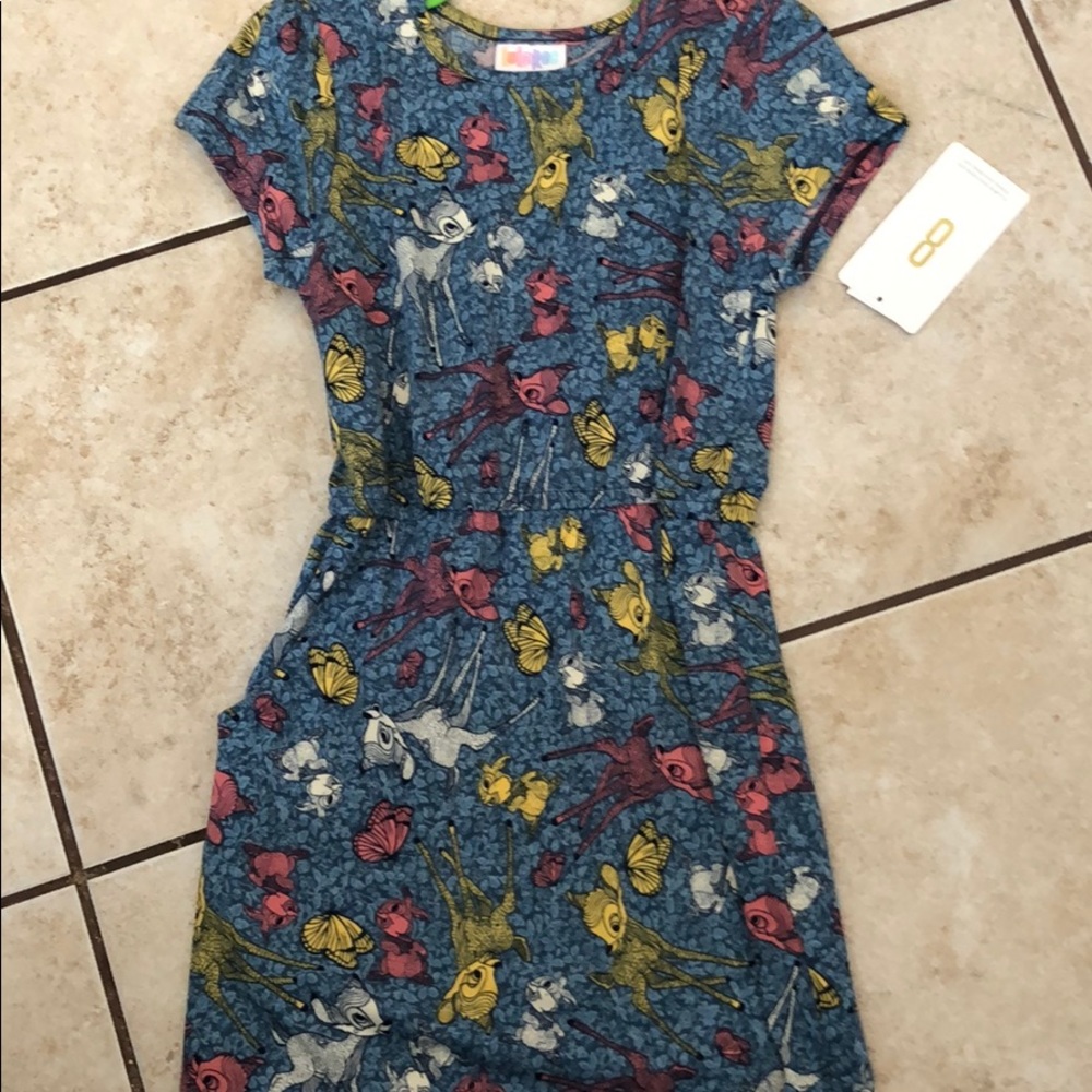 Disney! LuLaRoe Bambi Mae size 8